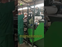 Macchina laminatrice bifacciale