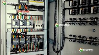 Linea di produzione di pannelli per controsoffitti in fibra minerale resistente al fuoco