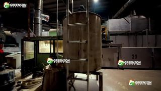 Linea di produzione di pannelli acustici per controsoffitto in fibra minerale a risparmio energetico