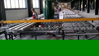 linea di produzione automatica di cornicioni in gesso