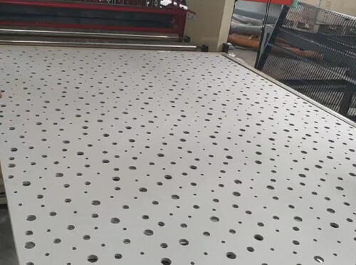 Ultimi blog aziendali su Automatic Gypsum Board Punching Machine for Small Business | Servo Gypsum Ceiling Tile Perforating Machinery