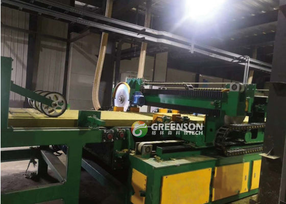 Un buon prezzo. Linea di produzione automatizzata efficace di cartoni di lana minerale in linea