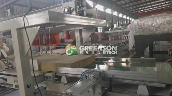 Un buon prezzo. Fabbricazione di cartoni industriali di lana di roccia per la fabbricazione di cartoni da parete da 1,2 metri in linea