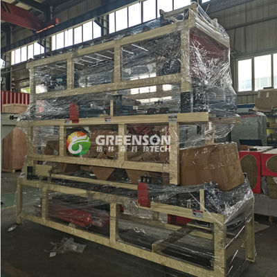 Un buon prezzo. Macchine per la fabbricazione di pannelli di gesso per soffitti automatici per la laminazione del PVC in linea