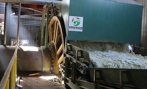 Un buon prezzo. Produttore diretto Stone di produzione di lana di roccia minerale di pietra diretta PLC CORE CORE VENDITA ALTA EFFICIENZA in linea