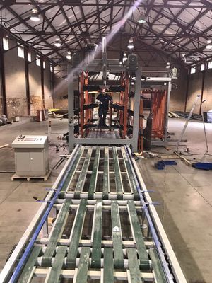 Un buon prezzo. Linea di produzione a prova di fuoco automatica del bordo dell'ossido di magnesio in linea