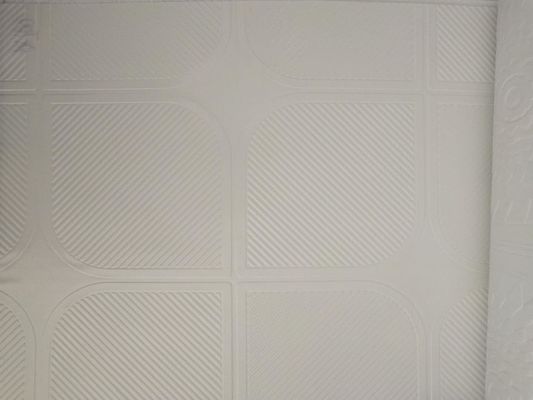 Un buon prezzo. Vario film laminato del PVC del bordo di gesso, bordo del soffitto del gesso rispettoso dell'ambiente in linea