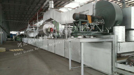 Un buon prezzo. Linea di produzione del bordo della lana di scorie di Industial in pieno automaticamente per la fabbricazione del cartone di fibra minerale in linea
