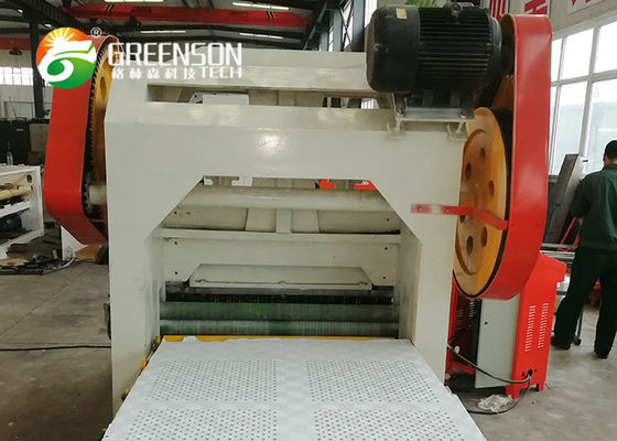 Mattonelle automatiche piene del soffitto del gesso del foro dello strato della macchina rotonda di perforazione che fanno macchina