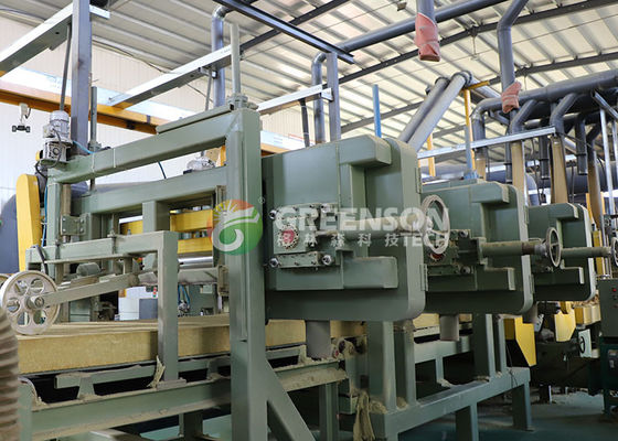 Macchina per la produzione di basalto di lana di pietra Linea di produzione di pannelli di lana di pietra con tensione personalizzata