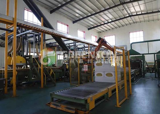 Apparecchiature completamente automatiche pannelli minerali attrezzature per la produzione di legno di roccia