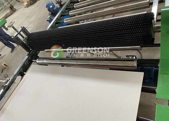 Linea di produzione di macchine per la fabbricazione di piastrelle da soffitto in cartongesso decorativo