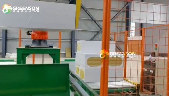 Linea di produzione di pannelli di lana di pietra Macchina per pannelli di lana di basalto Cina