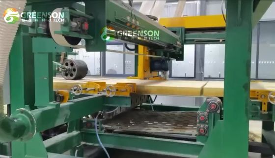 Linea di produzione di pannelli di lana di roccia per la produzione di materiali da costruzione