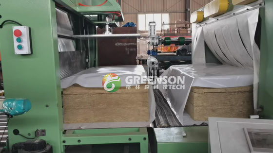 Linea di produzione di lana di roccia con spessore personalizzabile da 30 mm a 200 mm