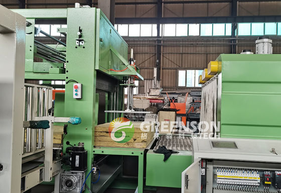 Un buon prezzo. 1.2 metri di larghezza Linea di produzione di pannelli di lana di roccia in linea
