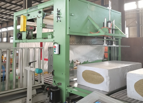 Linea di produzione automatica di pannelli in lana di roccia con controllo PLC