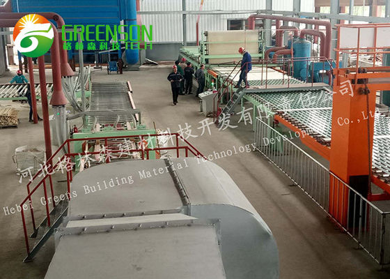 Il soffitto minerale della fibra di capacità elevata piastrella Sqm delle linee di produzione 5 - 30 milioni