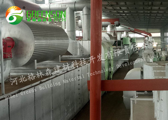Linea di produzione completamente automatica del bordo della lana di scorie per i materiali di isolamento termico