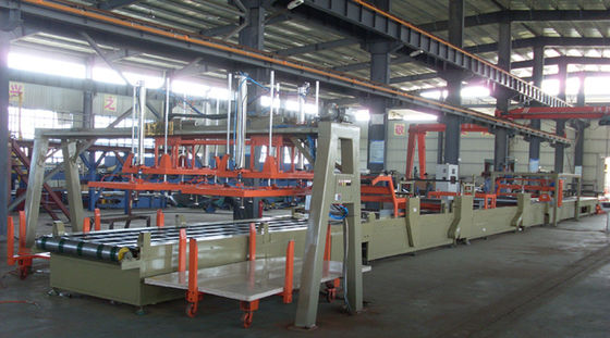 Un buon prezzo. Linea di produzione resistente al fuoco del bordo del MgO per la certificazione del CE/iso della parete interna in linea