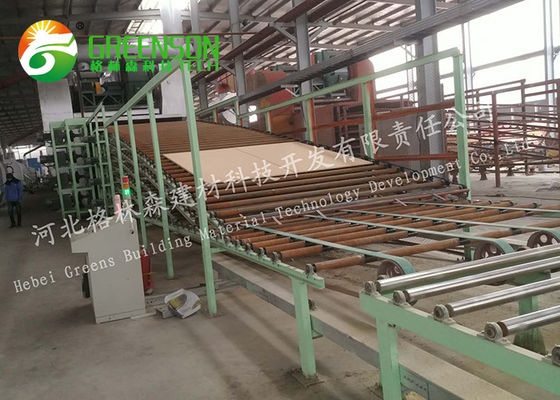 Un buon prezzo. Linea di produzione del bordo della lana di scorie del muro a secco per la parete di separazione del fuoco in linea