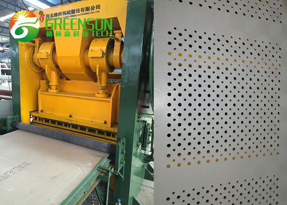Punzonatrice idraulica automatica piena del foro del bordo di gesso della macchina di perforazione dello strato