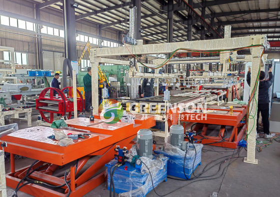 Un buon prezzo. Macchina di laminazione completamente automatica di cartoni di gesso con potenza di 100 kW e prestazioni fluide per la laminazione di pellicole in PVC in linea