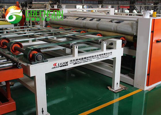 Un buon prezzo. Tagliatrice completamente automatica per le mattonelle del soffitto laminate PVC del bordo di gesso in linea