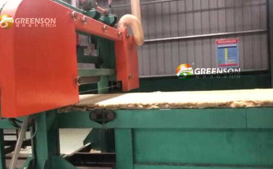 Un buon prezzo. Linea di produzione di lana di roccia completamente automatica con spessore 50-200mm e capacità annua di 30000-60000 tonnellate in linea