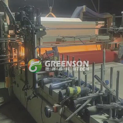 Un buon prezzo. Macchina per la laminazione della colla di fusione a caldo PUR completamente automatica per tessuti con velocità di produzione da 5 a 17 m/min in linea