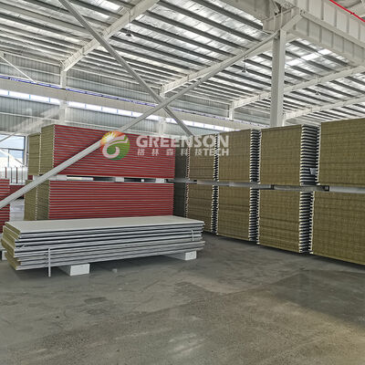 Un buon prezzo. Linea di produzione di pannelli sandwich in lana di roccia a bassa manutenzione in linea