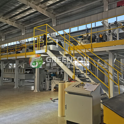 Linea di produzione di macchine per pannelli sandwich completamente automatiche per case prefabbricate con larghezza 600-1200 mm e facile funzionamento