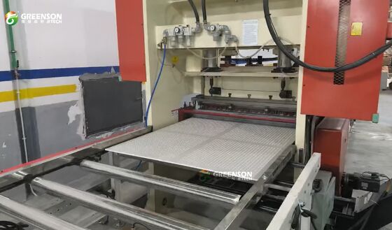 Un buon prezzo. Macchine per perforare il pannello sonoro di grado industriale con pressione di perforatura di 160 kg in linea