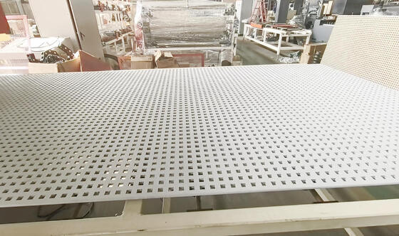 Un buon prezzo. Perforatrice automatica per pannelli CNC con alta precisione e potenza di 11 KW per punzonatura di lastre multiforo in linea