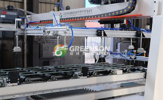 Automatic Gypsum Board Strip Cutting Machine For 100mm Wide Slats Dust Free Cutting