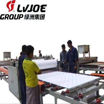 Macchina completamente automatica della laminazione del pannello di carta e gesso di idee di piccola impresa