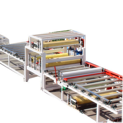 Linea di produzione a macchina decorativa della laminazione del bordo di gesso di integrazione dell'isolamento
