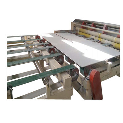 Un buon prezzo. Linea automatica completa della laminazione del vinile del foglio del gesso con la macchina imballatrice in linea